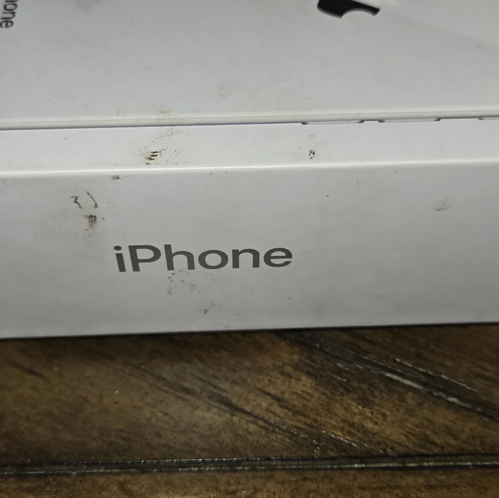 Apple iPhones - Silver and Black Untested